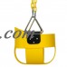 Outdoor/Indoor High Back Full Bucket Toddler Swing Seat with Chain Steel Insert Swing Set BLLK   